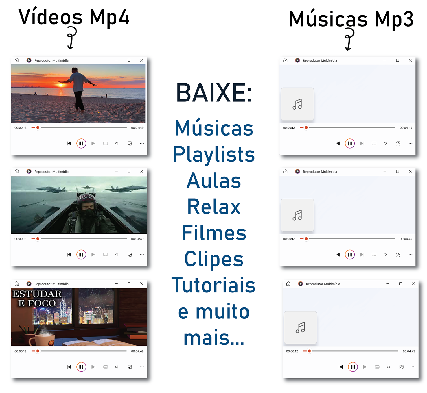Interface do DownloadBar